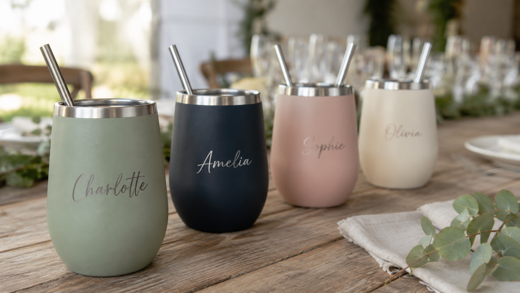 Personalised Wedding Drinks Tumblers for Bridesmaids: Gifts That Outlast the Big Day